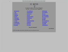 Tablet Screenshot of 32keys.com
